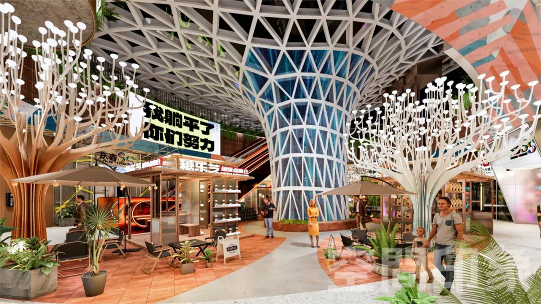 在商场沉浸式体验“公园20分钟效应” 在商场沉浸式体验“公园20分钟效应”