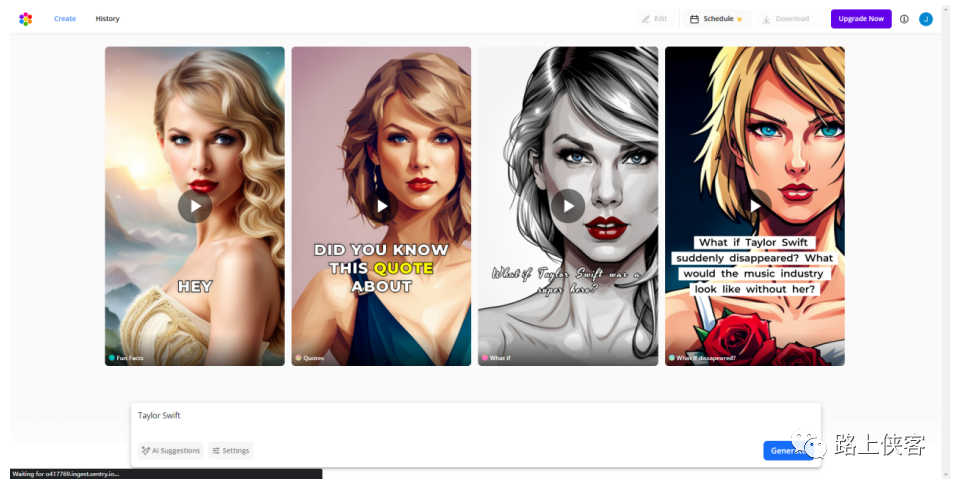 一键生成式AI视频生成和编辑工具 一键生成式AI视频生成和编辑工具