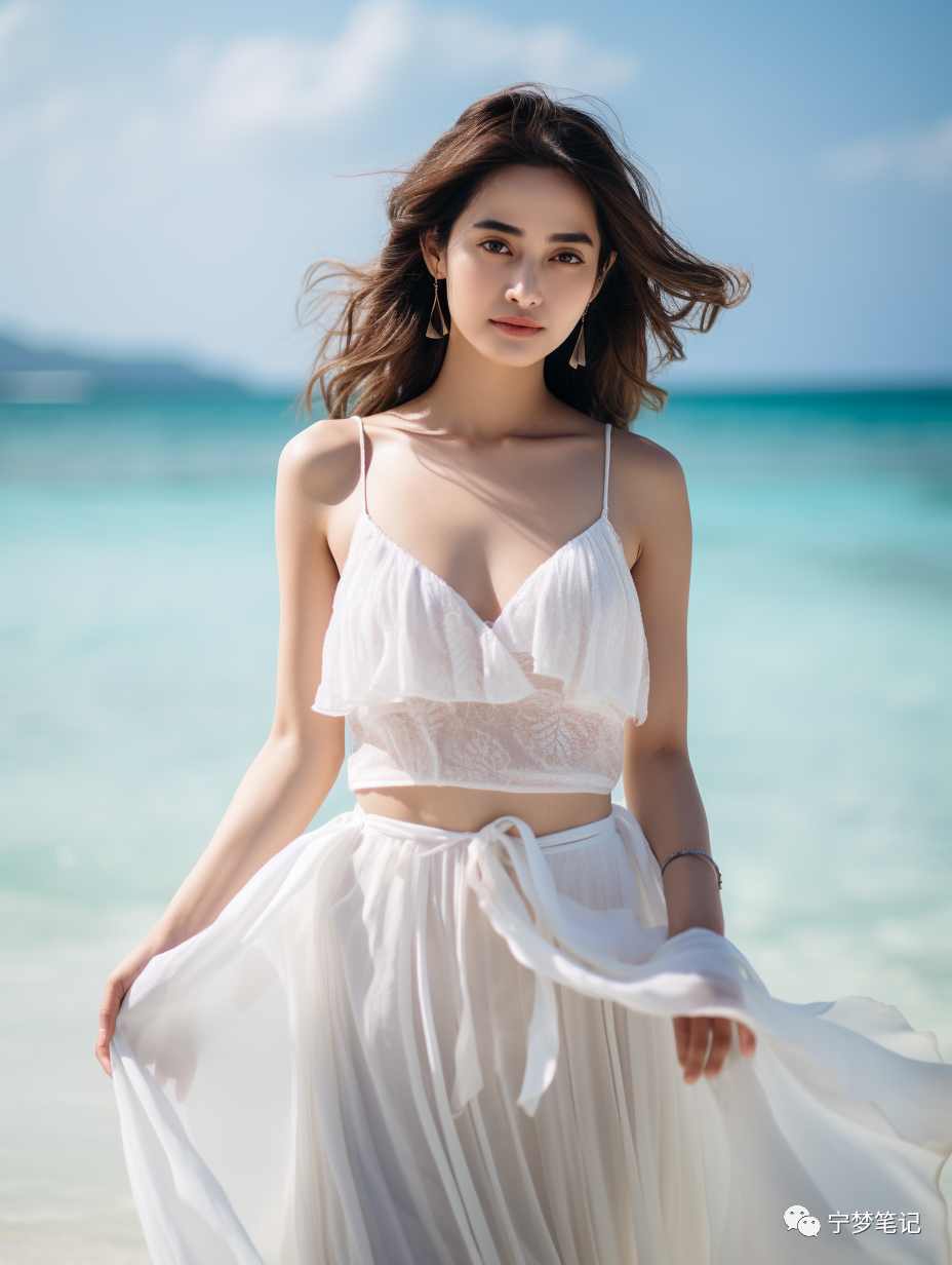 Midjourney绘画:AI绘画之海边美女探索 Midjourney绘画:AI绘画之海边美女探索