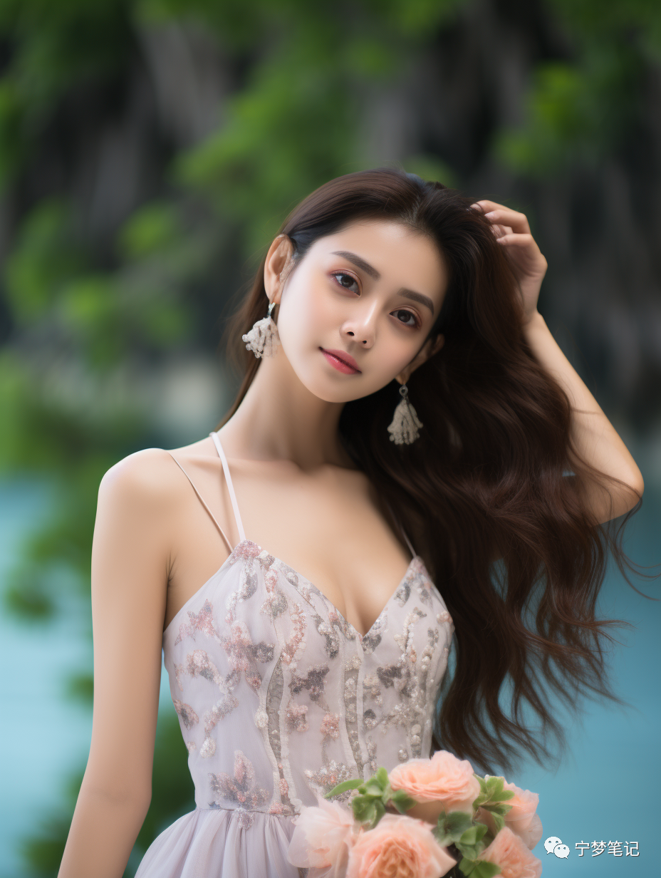 Midjourney绘画:AI绘画之海边美女探索 Midjourney绘画:AI绘画之海边美女探索