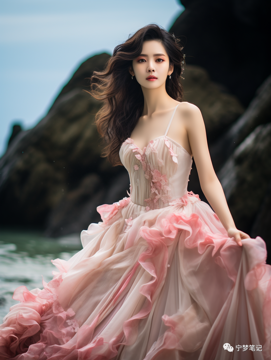 Midjourney绘画:AI绘画之海边美女探索 Midjourney绘画:AI绘画之海边美女探索