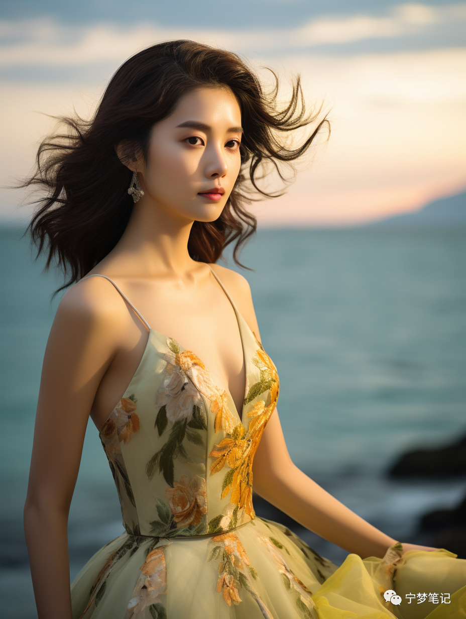 Midjourney绘画:AI绘画之海边美女探索 Midjourney绘画:AI绘画之海边美女探索