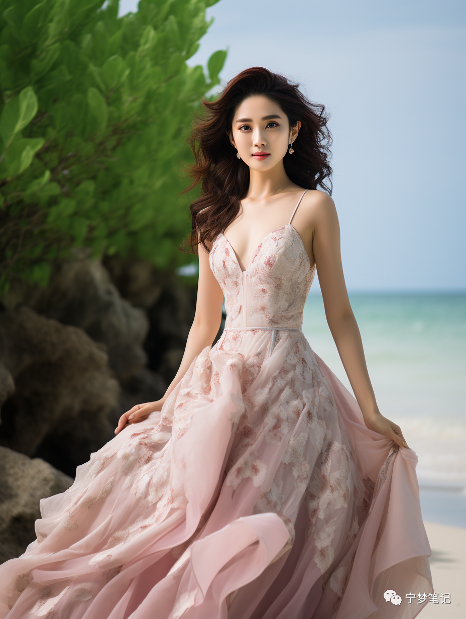 Midjourney绘画:AI绘画之海边美女探索 Midjourney绘画:AI绘画之海边美女探索