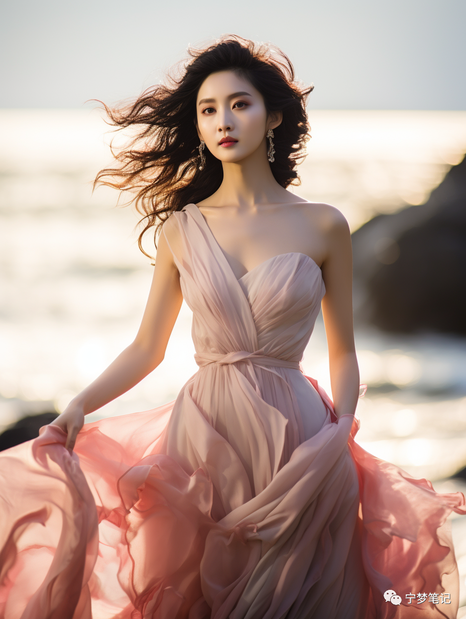 Midjourney绘画:AI绘画之海边美女探索 Midjourney绘画:AI绘画之海边美女探索