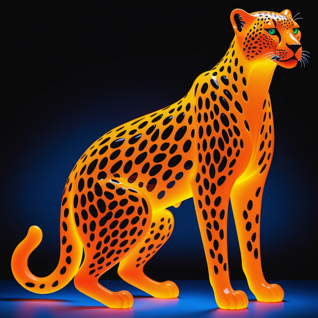 Stable Diffusion【艺术特效】【霓虹灯】: 霓虹灯玻璃艺术特效 Stable Diffusion【艺术特效】【霓虹灯】: 霓虹灯玻璃艺术特效