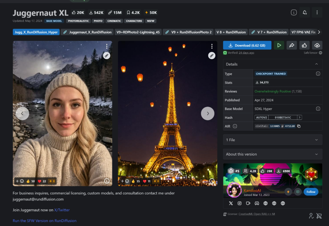 Stable Diffusion模型资源合集 Stable Diffusion模型资源合集